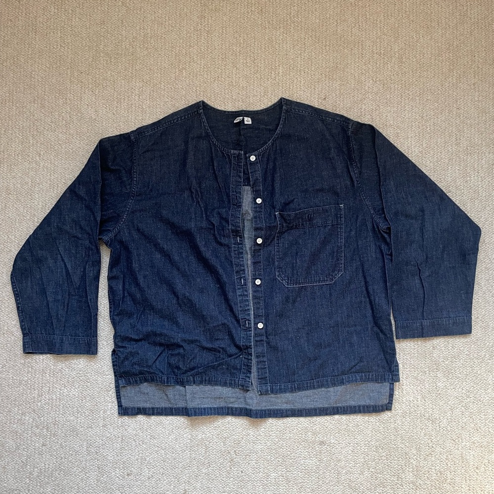 Uniqlo denim shirt